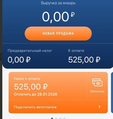 Мобильное приложение «Мой налог»